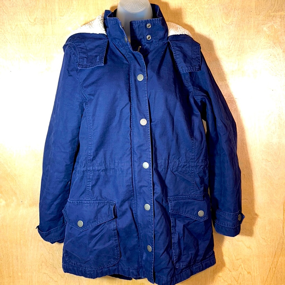 Women’s Warm Sherpa hooded Gap coat